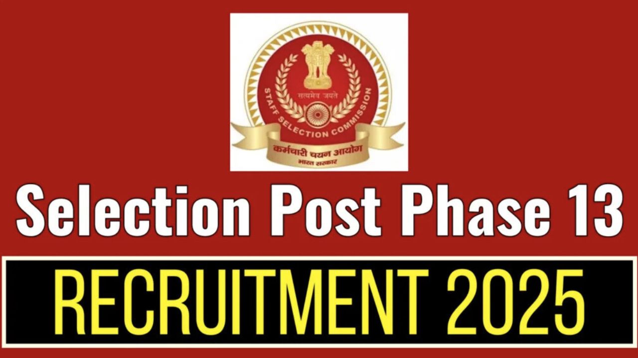 SSC Selection Post Phase 13