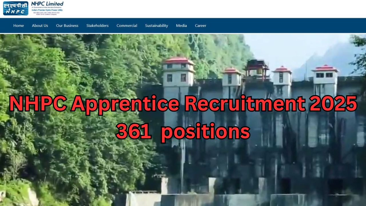 NHPC Apprentice Recruitment 2025