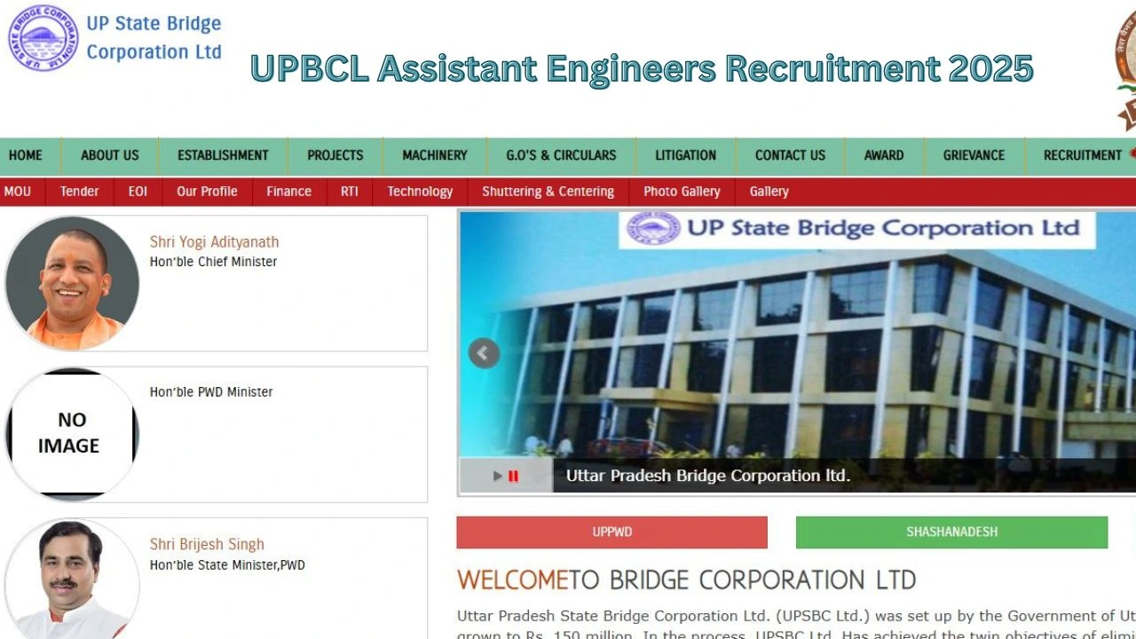 UPBCL Assistant Engineers Recruitment 2025