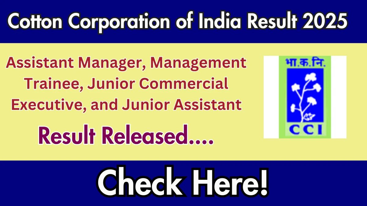 CCI-JCE-Result-2025