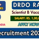 DRDO RAC Scientist B Recruitment 2025