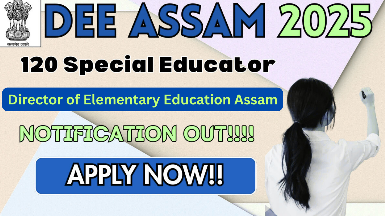 Director of Elementary Education Assam Recruitment