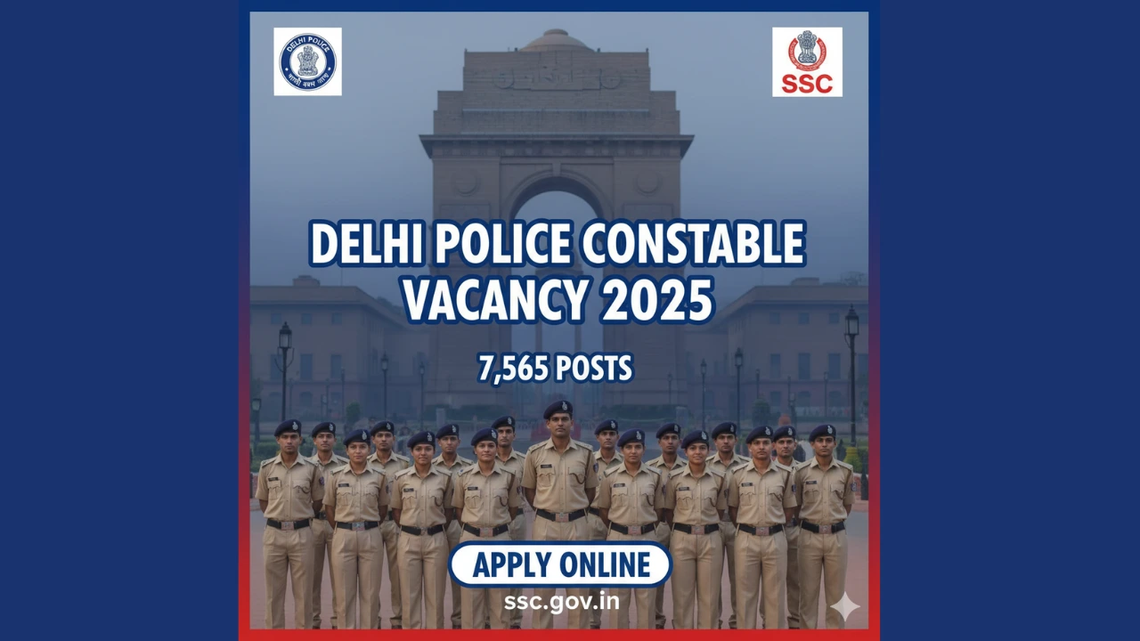Delhi Police Constable Recruitment 2025