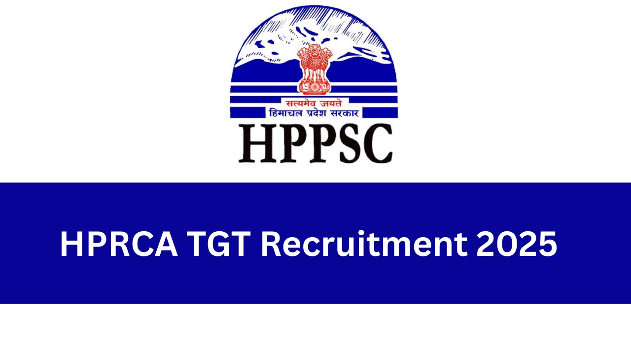 HPRCA TGT Recruitment 2025