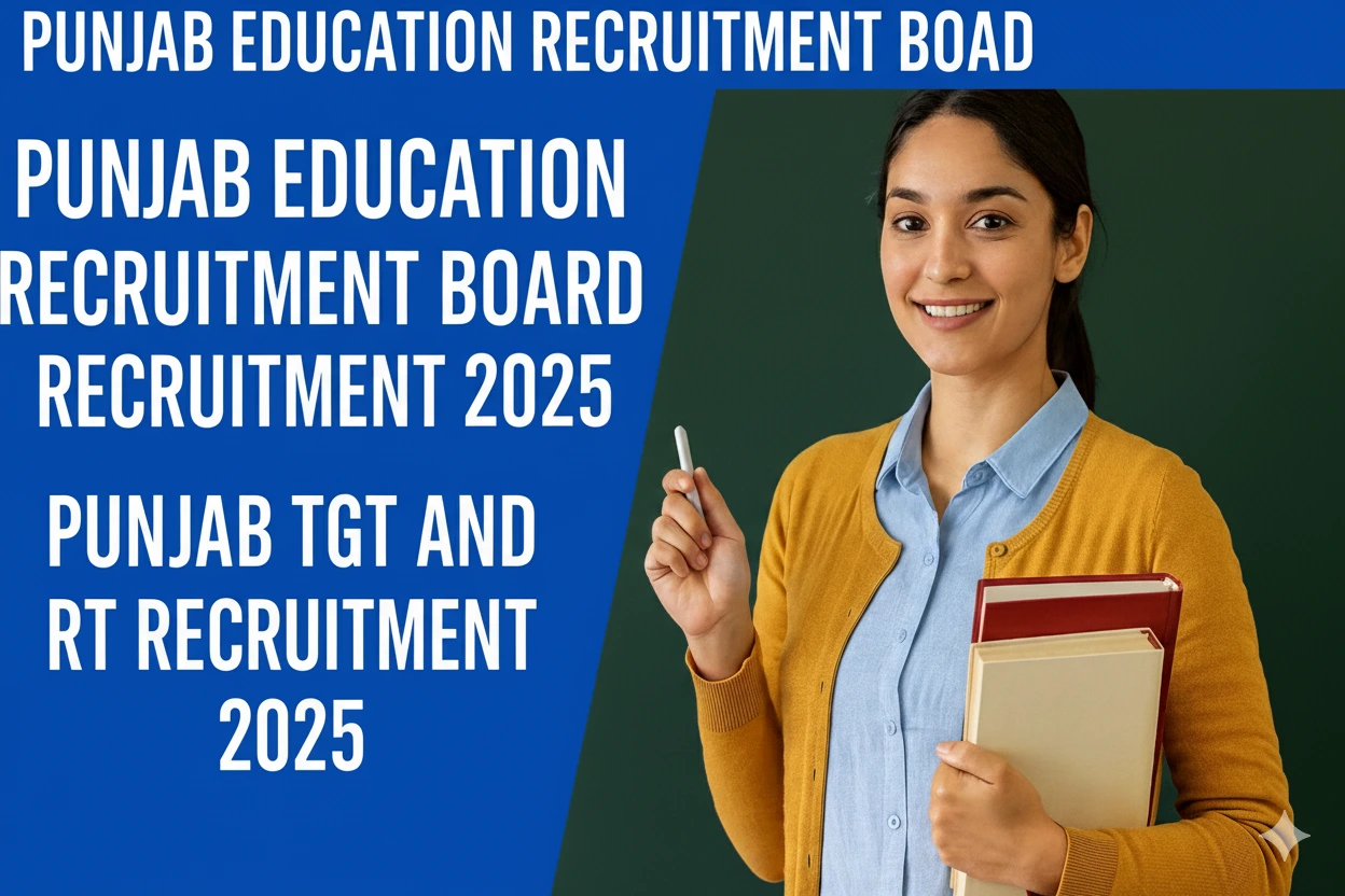 Punjab TGT and PRT Recruitment 2025